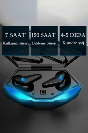 Bluetooth Oyuncu Kulaklığı ANC Özelliği Yüksek Ses Kaliteli - Lisinya