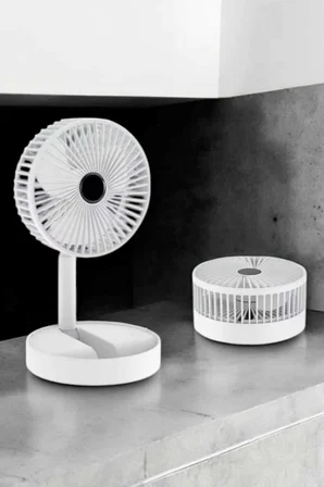 Soğutucu Vantilatör Telefon Standlı Mini Fan - Lisinya