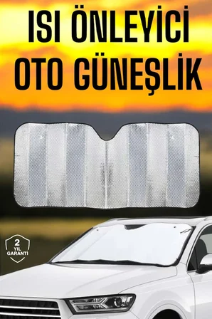 Oto Güneşlik Isı Önleyici Tüm Araçlara Uyumlu UV Işınlarına Karşı - Lisinya
