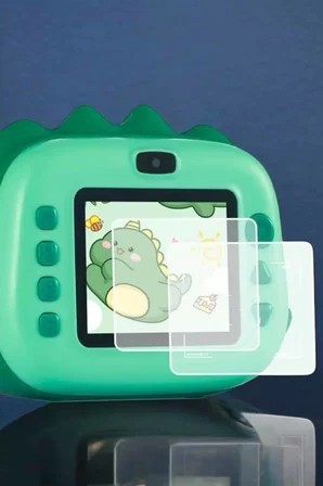 Çocuk Fotoğraf Makinesi Dijital HD Video Rulo Kağıt Baskılı Yazıcı - Lisinya