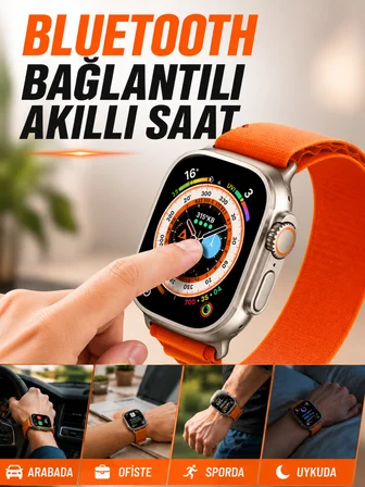 BLUETOOTH BAĞLANTILI AKILLI SAAT - Lisinya