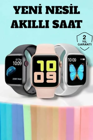 Akıllı Saat Arama Cevaplayan Dokunmatik Ekran Bleutooth Bağlantılı - Lisinya