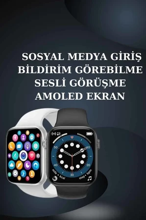 2025 Model Akıllı Saat ve Yeni Nesil Pro Bluetooth Kulaklık TWS Yüksek Ses Kaliteli - Lisinya