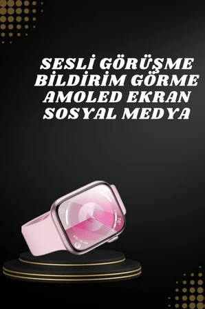 Akıllı Saat İos Andorid Destekli Titreşimli GPS Özelliği Bildirim Özelliği - Lisinya