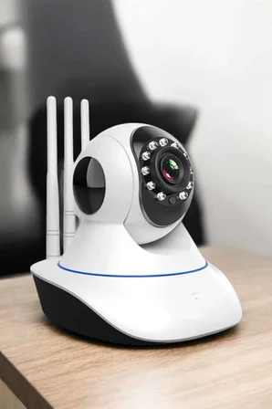 Wifi Kamerası Çift Yönlü Bebek Güvenlik Kamerası Gece Görüşlü - Lisinya