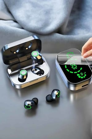 Bluetooth Kulaklık Çift Telefon Desteği ve Suya Dayanıklı Powerbankli - Lisinya