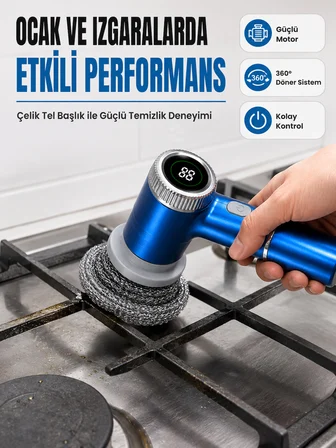 5 Farklı Değiştirilebilir Başlık ile Her Yüzey İçin Etkili Temizlik - Lisinya