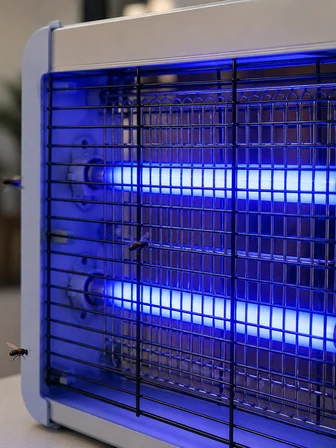 12W Elektrikli Sinek Öldürücü Çift UV Işıklı Asılabilir Böcek Öldürücü Lamba - Lisinya