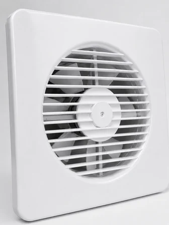 150 mm Dekoratif Aspiratör 20,8 x 20,8 cm 20 W 320 m³/h Duvar ve Tavan Tipi Havalandırma Fanı - Lisi