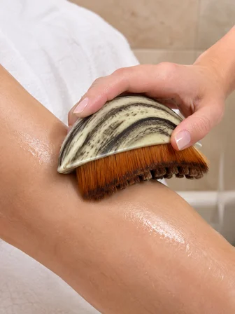 Banyo Masaj Fırçası Yumuşak Kıllı Ergonomik Vücut Temizleme Fırçası - Lisinya