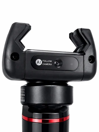 AI Yüz Takip Özellikli Gimbal Selfie Stick 360° Dönebilen Telefon Tutucu Uzayabilir Bluetooth Kumand