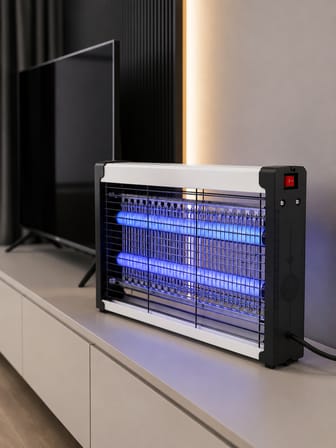 Profesyonel UV Sinek Yakalama Lambası Geniş Etki Alanlı Elektrikli Böcek Öldürücü - Lisinya