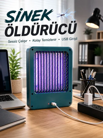 USB Girişli Uçan Böcek ve Sinek Yakalama Cihazı - Lisinya