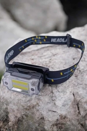 Kafa Lambası Led Fener Pratik Taşınabilir Ayarlanabilir USB Şarjlı - Lisinya