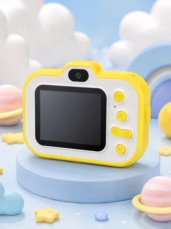 Çocuk Kamerası Fotoğraf ve Video Çekimi Mini Tripodlu Şarjlı Dijital Kamera 2.0 TFT Ekran - Lisinya