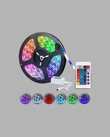 Smart Şerit LED Işık – Uzaktan Kumandalı, USB Girişli, Müzik Modlu - Lisinya
