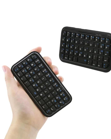 Mini Kablosuz Bluetooth Klavye USB Şarjlı Taşınabilir Klavye - Lisinya