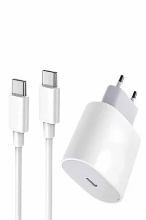 Type-C Hızlı Şarj Özellikli Cihazı USB-C Kablo Dahil - Lisinya