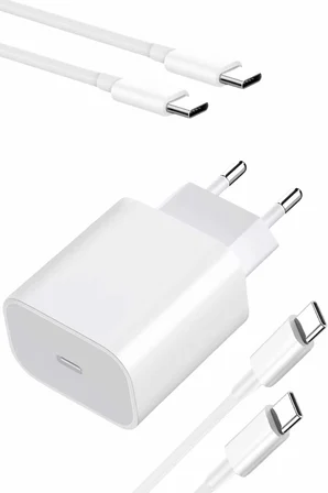 Type-C Hızlı Şarj Özellikli Cihazı USB-C Kablo Dahil - Lisinya