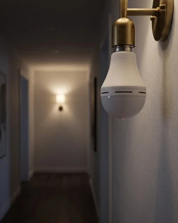 Şarjlı LED Ampul E27 Duy 6500K Beyaz Işık Kesintisiz Aydınlatma - Lisinya