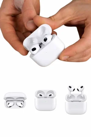 3.Nesil İOS Android Uyumlu Bluetooth 5.0 Beyaz Çağrı Cevaplama Yeni Nesil - Lisinya