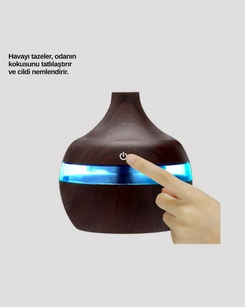 Prizden Çalışan Sessiz Ultrasonik Hava Nemlendirici Difüzör Yeni Nesil - Lisinya