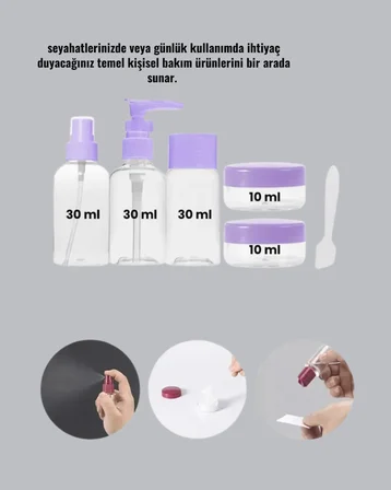 5Lİ SEYAHAT ŞİŞESİ - Lisinya