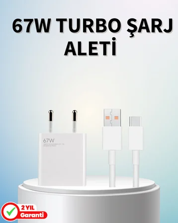67 Watt Güçlü Şarj Aleti Samsung S23 Ultra S24 Uyumlu - Lisinya