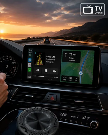 Araç ve TV Uyumlu CarPlay Box 4GB RAM 64GB Hafıza HDMI Android Sistem - Lisinya