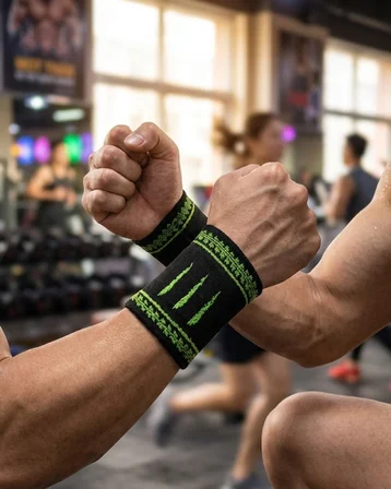 2 Adet Bilek Destek Bandı Spor ve Günlük Kullanım İçin Esnek Kompresyonlu - Lisinya