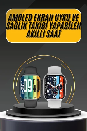 Akıllı Saat Yeni Nesil Android ve İOS Uyumlu Titreşim Modlu Alarm Kronometre - Lisinya