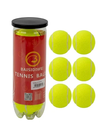 Tenis Topu 6’lı Set Antrenman ve Maç İçin Dayanıklı Toplar - Lisinya