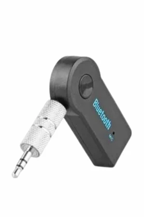 Tüm Cihazlara Uyumlu Bluetooth Aux Araç Kiti Siyah - Lisinya