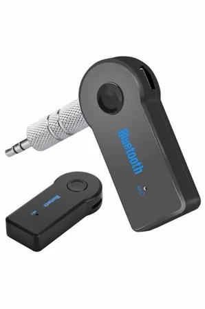 Tüm Cihazlara Uyumlu Bluetooth Aux Araç Kiti Siyah - Lisinya