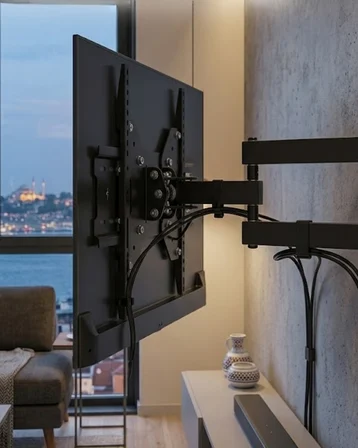 Televizyon Duvar Askı Aparatı Hareketli 27 55 İnç TV Askı Aparatı - Lisinya