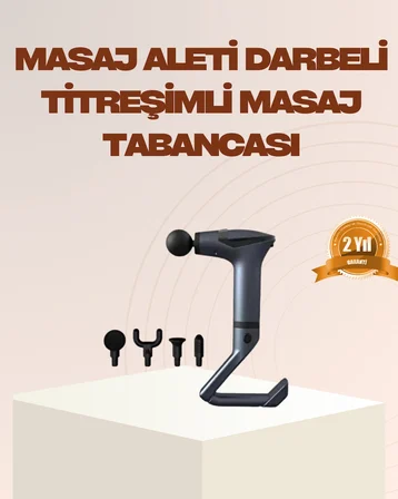 Şarjlı Taşınabilir 3in1 Titreşimli Masaj Aleti Esneme Bantlı - Lisinya