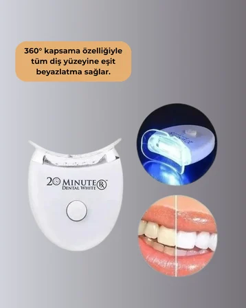 LED Işıklı Profesyonel Diş Beyazlatma Seti - Lisinya
