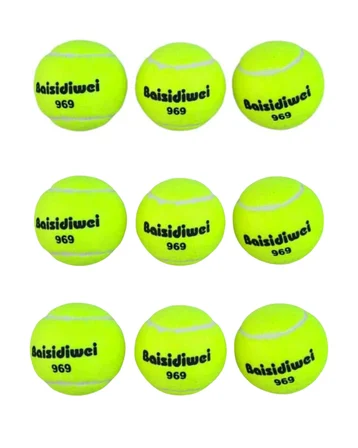 Tenis Topu 9’lu Set Antrenman ve Maç İçin Dayanıklı Toplar - Lisinya