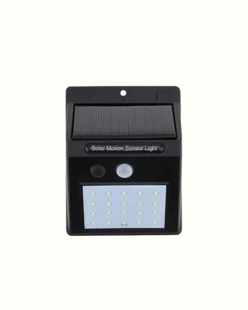 Hareket Sensörlü Solar Lamba | 120° Algılama Açısı, 3-4 Metre Mesafe, Suya Dayanıklı LED - Lisinya