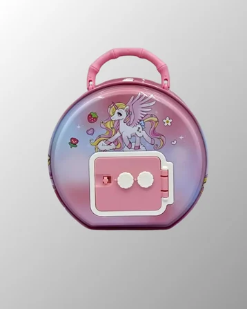 Mini Çocuk Para Kasası Gizli Saklama ve Birikim Kutusu - Lisinya