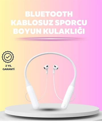 Boyun Askılı Kulaklık – 100 Saat Kullanım Süresi, Ergonomik Tasarım - Lisinya