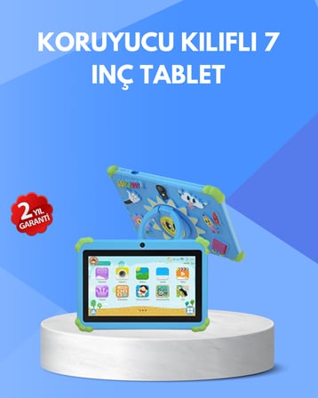 7 İnç Android Tablet WiFi Bluetooth ve Çift Kamera Destekli - Lisinya