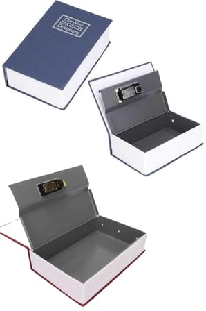 Kilitli Gizli Kasa Sözlük Kumbara Kitap Sözlük Görünümlü 18cm - Lisinya