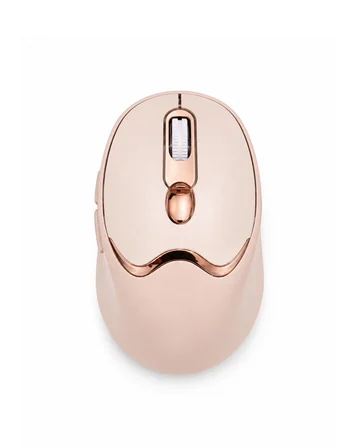 Bluetooth ve 2.4G Destekli Sessiz Kablosuz Mouse Şarjlı Tasarım - Lisinya