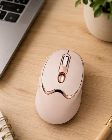 Şarjlı Kablosuz Mouse Sessiz Tıklama Bluetooth ve USB Destekli - Lisinya