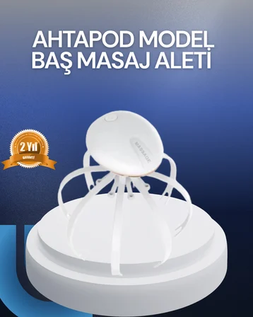 3 Kademeli Elektrikli Kafa Masaj Aleti Stres Giderici Ev Tipi Masaj - Lisinya