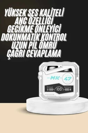 Oyuncu Kulaklığı Yeni Mekanik Kablosuz Kulaklık İos Android Uyumlu Yeni Nesil - Lisinya