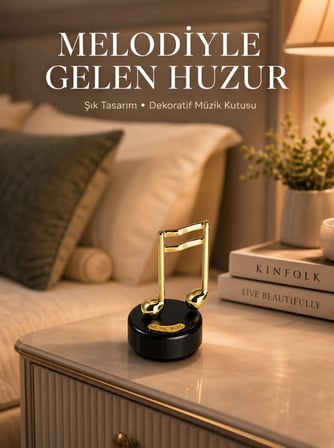 Nota Figürü Müzik Kutusu Melodious Model Yeni Nesil - Lisinya