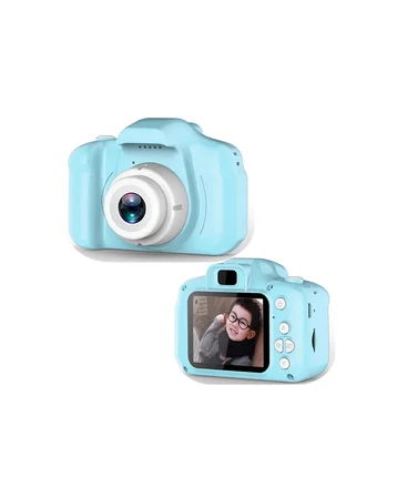 Mavi HD Taşınabilir Mini Kamera Video Kayıt ve Fotoğraf Çekim Özellikli - Lisinya