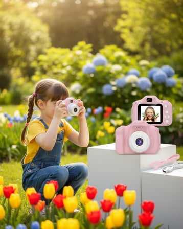 Şarjlı Mini Kamera HD Video ve Fotoğraf Çekimli Genişletilebilir Hafızalı - Lisinya